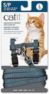 Cat It Adj. Harness Blue small
