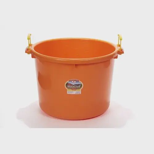 Muck Bucket 70qt Orange