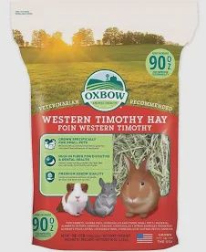 Oxbow Western Timothy Hay 90oz Bag