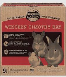 Oxbow Western Timothy Hay 9Lb Bag