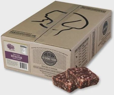 k9 Choice  Frozen Raw Buffalo Plus Complete  20Lb