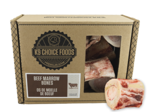 K9 Choice Frozen Beef Marrow Bones 5-7"