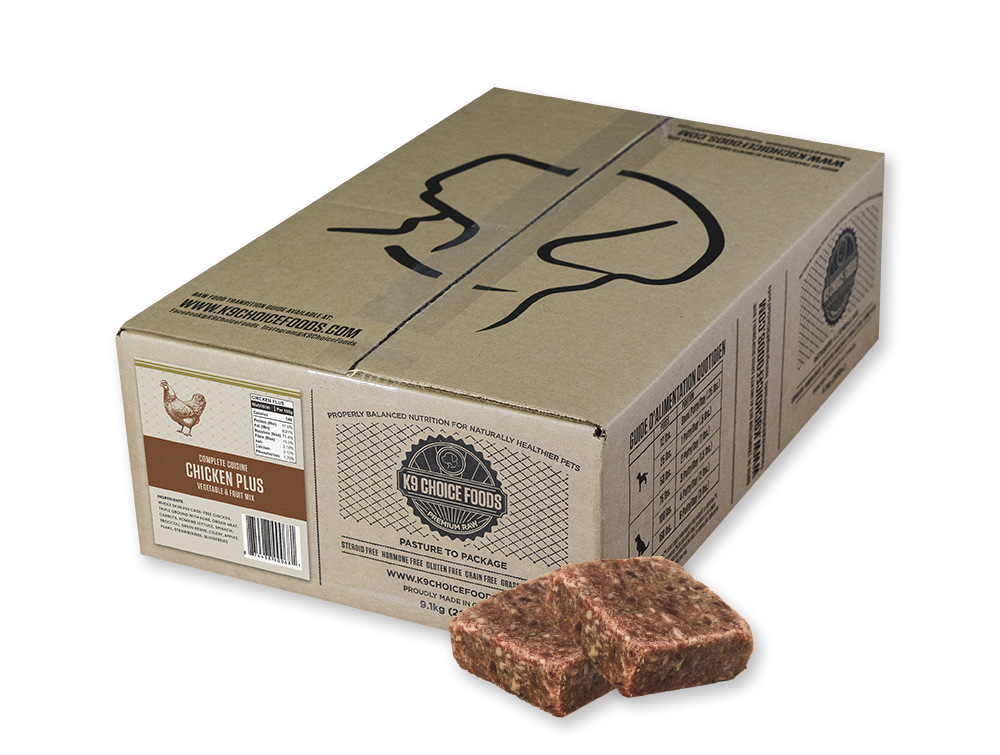 K9 Choice Frozen Chicken Complete Cuisine 20Lb