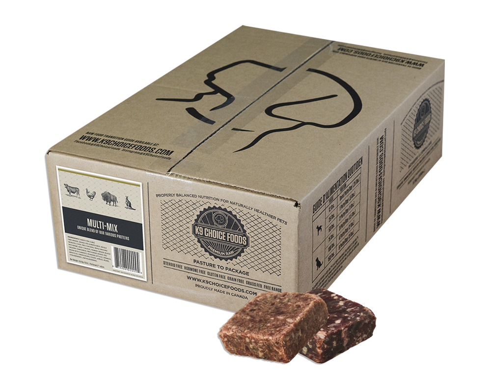 K9 Choice Frozen Multi Mix 40Lb