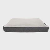 Dog It Rectangle Cuddle Bed woof black