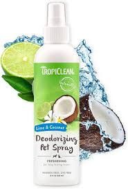 TropiClean Lime &amp; Coconut Deodorizing Spray 8oz