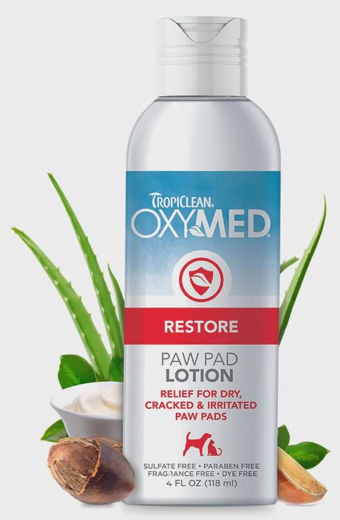 Tropiclean Oxy-Med Paw Pad Lotion 4oz