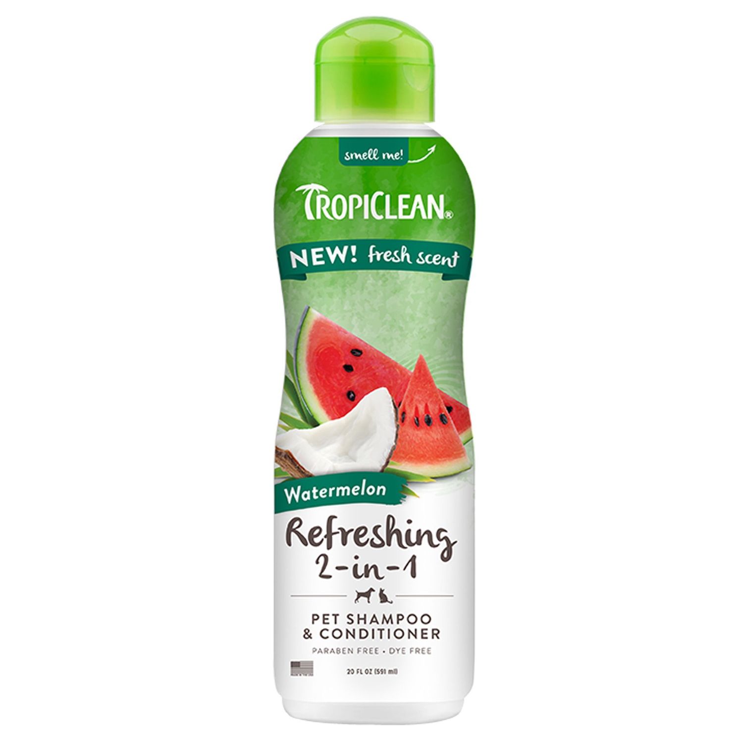 Tropiclean Watermelon 2 in 1 Shampoo &amp; Cond 20oz