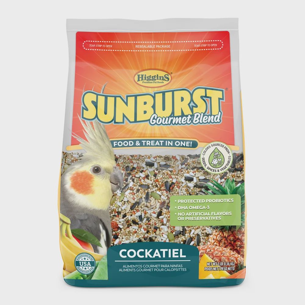 Sunburst Cockatiel Food 3lb