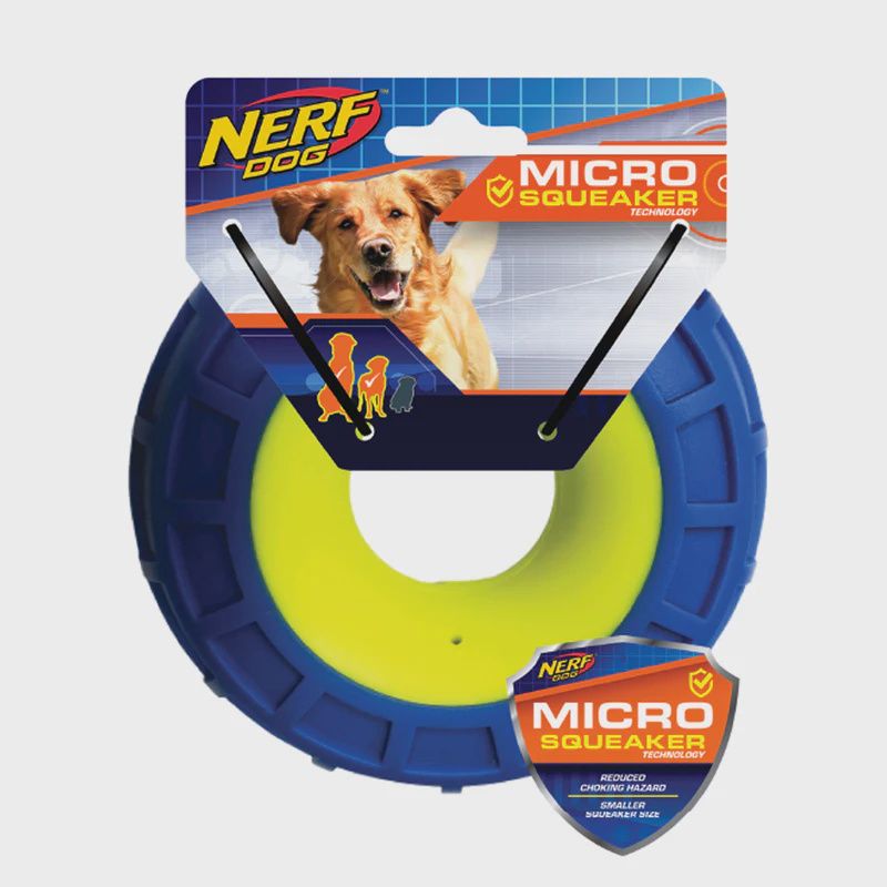 Nerf Dog Micro Squeak Exo Ring
