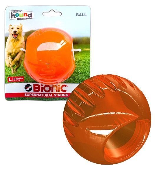 Outward Hound Bionic Ball Lg orange