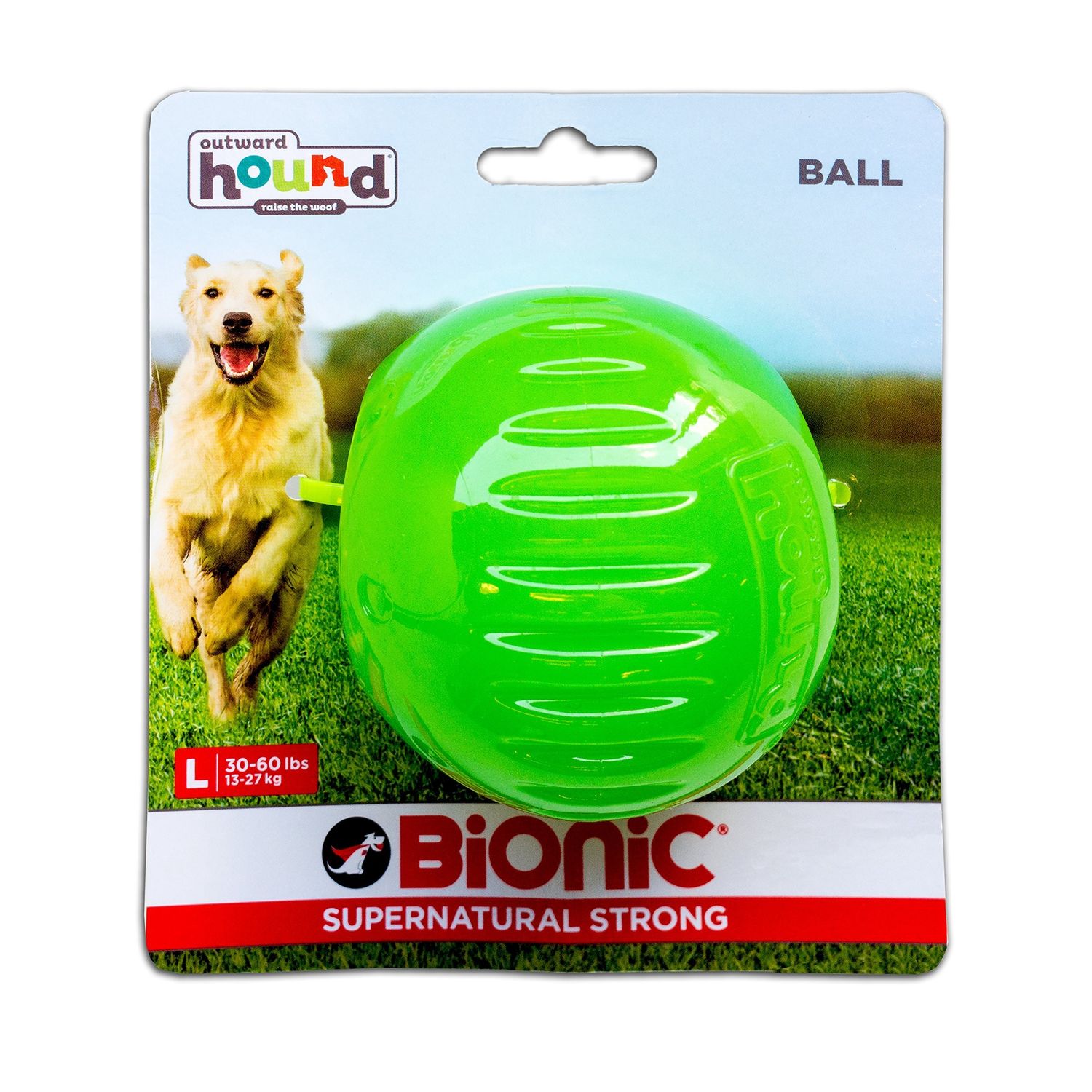 Outward Hound Bionic Ball Med green