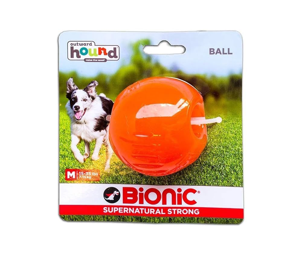 Outward Hound Bionic Ball Med orange