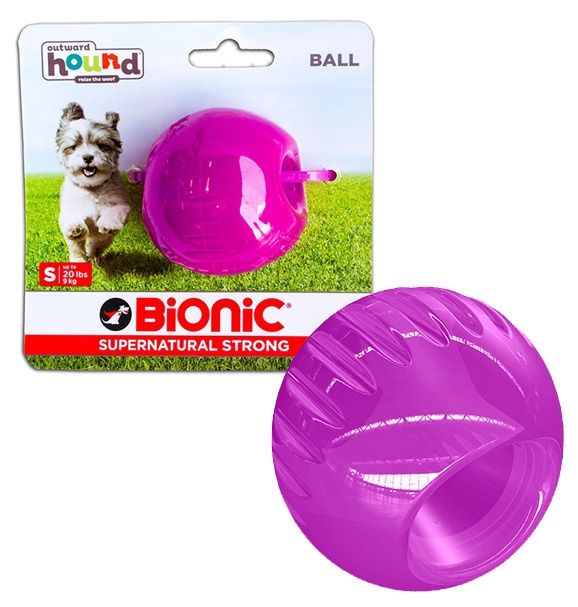 Outward Hound Bionic Ball small purple
