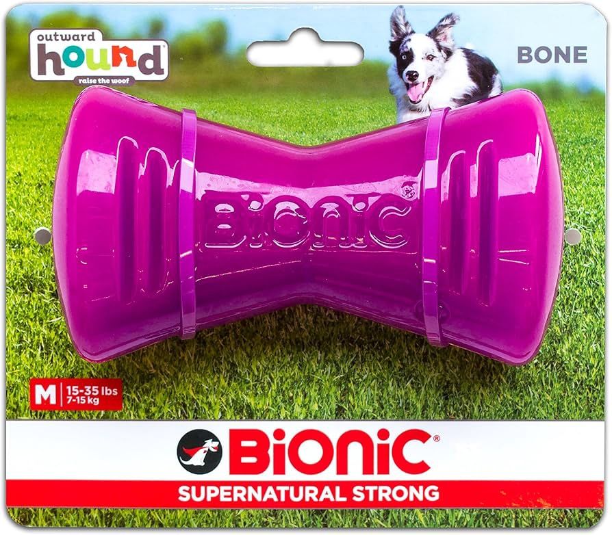 Outward Hound Bionic Bone Med purple