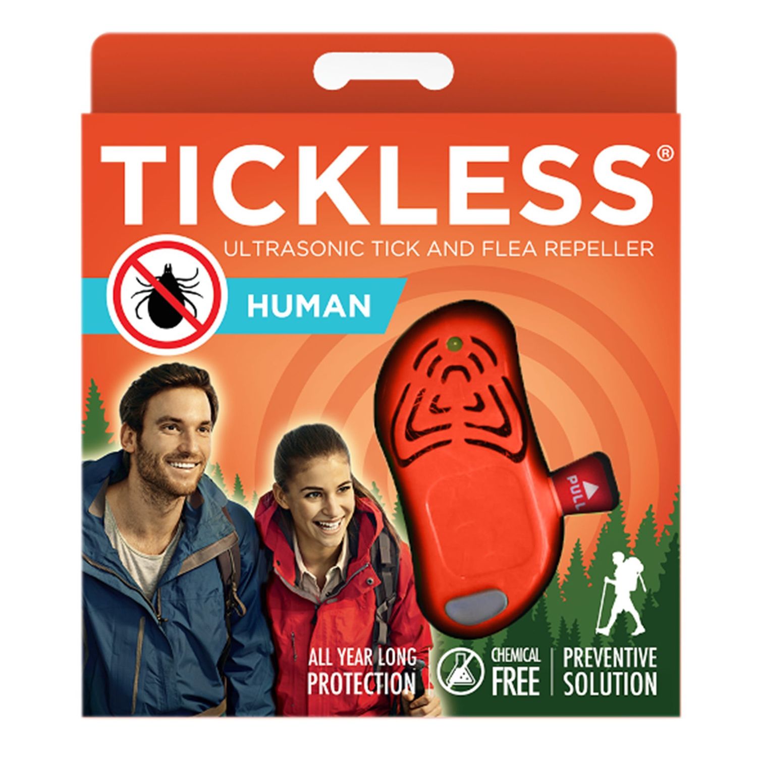 Tickless Human Orange