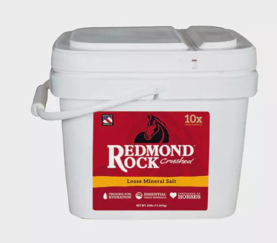 Redmond Red Crushed Rock Salt 25LB