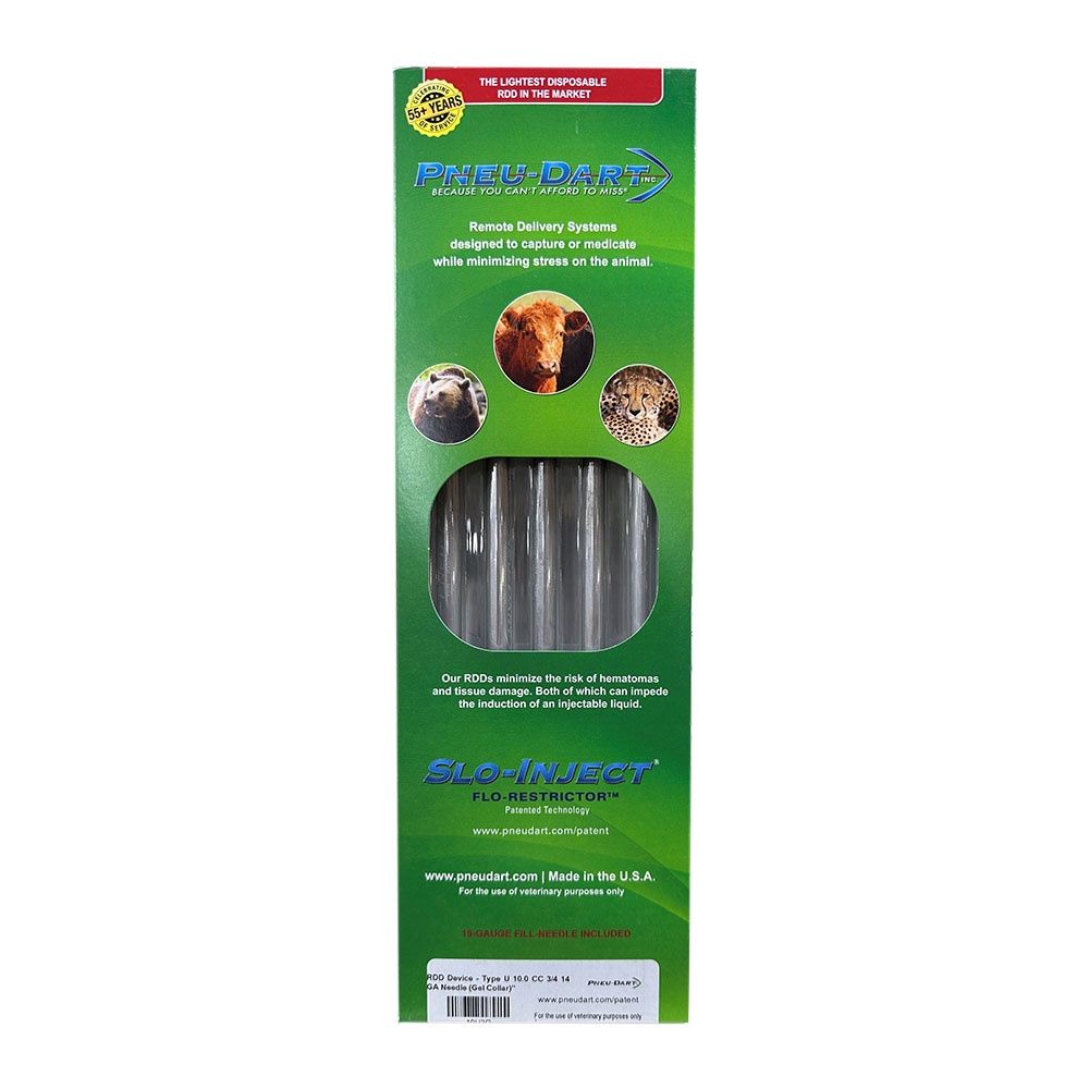 Pneu-Dart 10cc Dart 1/2inch