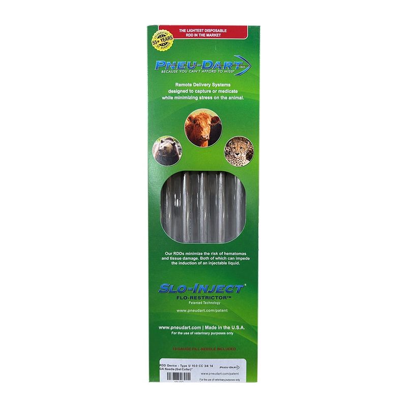 Pneu-Dart 10cc Dart 1/2inch