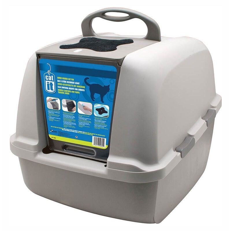 Cat It Jumbo Blue Litter Box