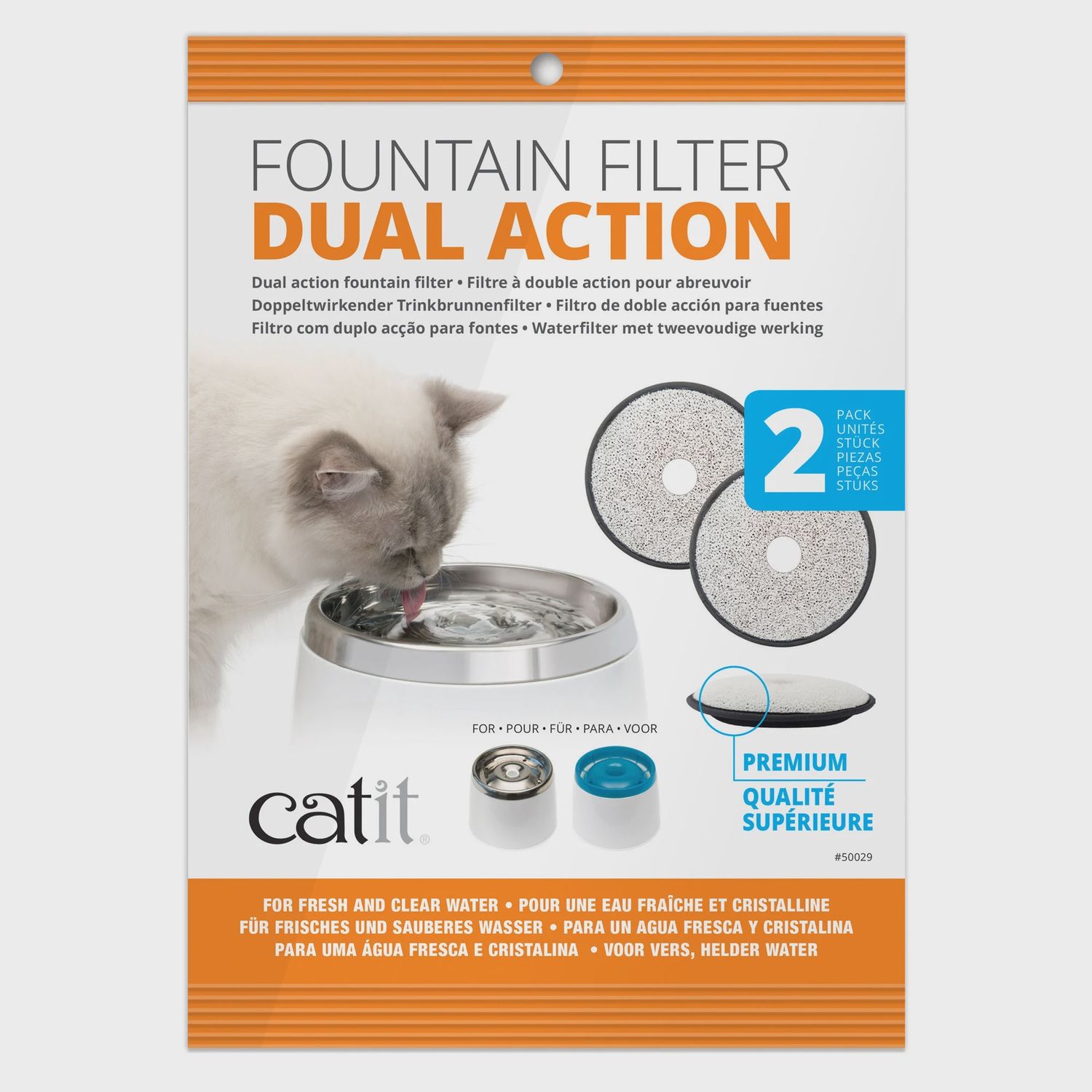 Cat It Premium Replacement Filters 2pk
