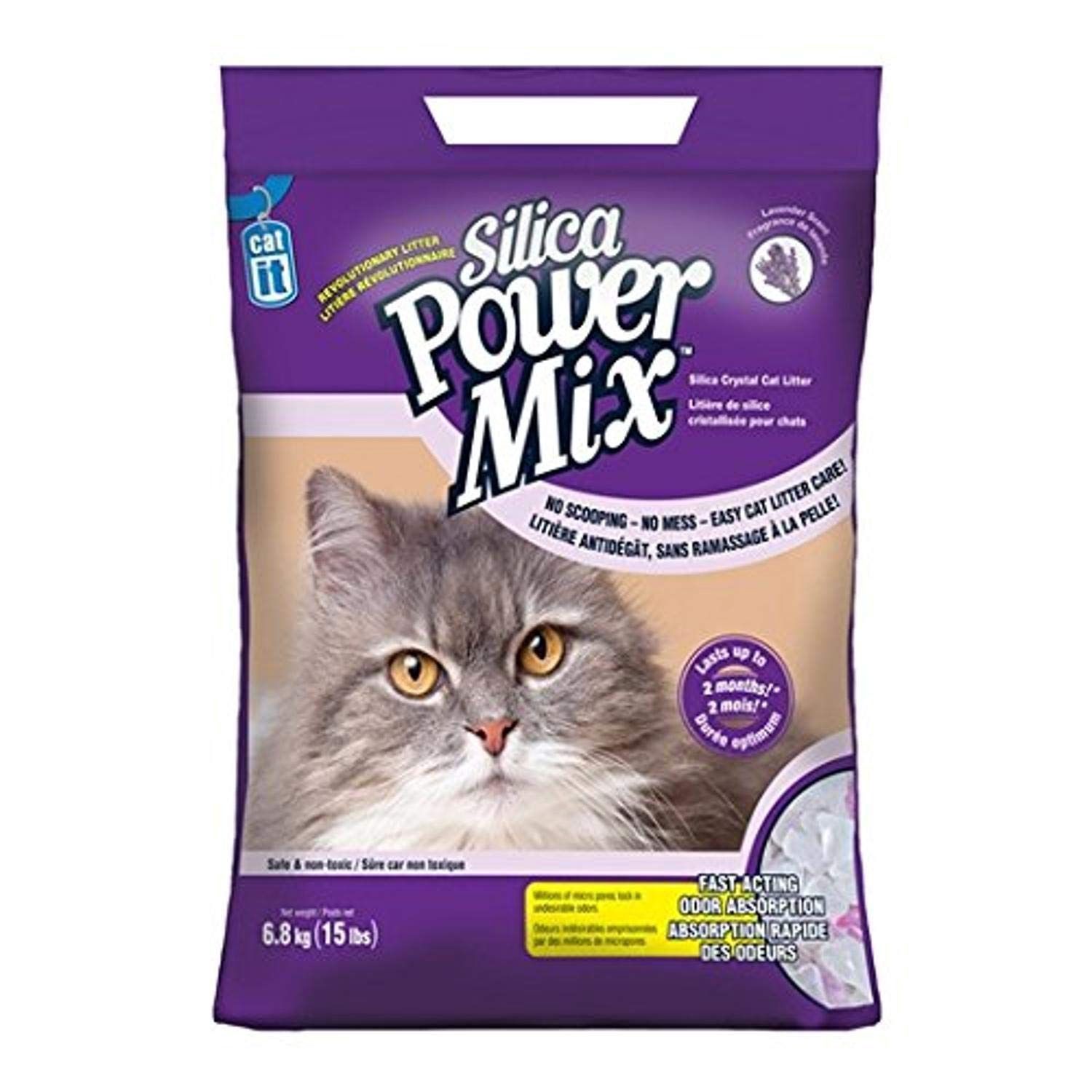 Cat It Silica Cat Litter 6.8kg lavender scent