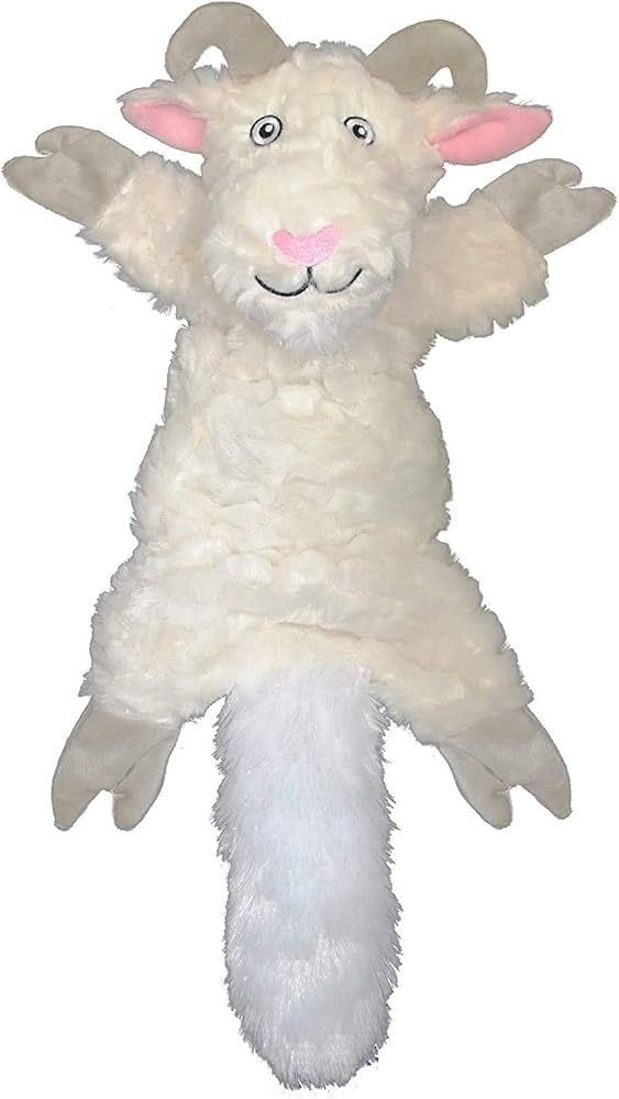 Fat Tail Billy Goat w/Squeaker Dog Toy