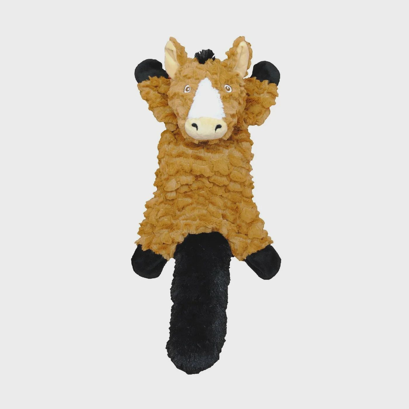 Fat Tail Horse w/Squeaker Dog Toy