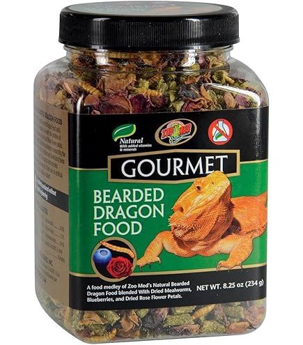 Zoo Med Gourmet Bearded Dragon Food 8.25oz