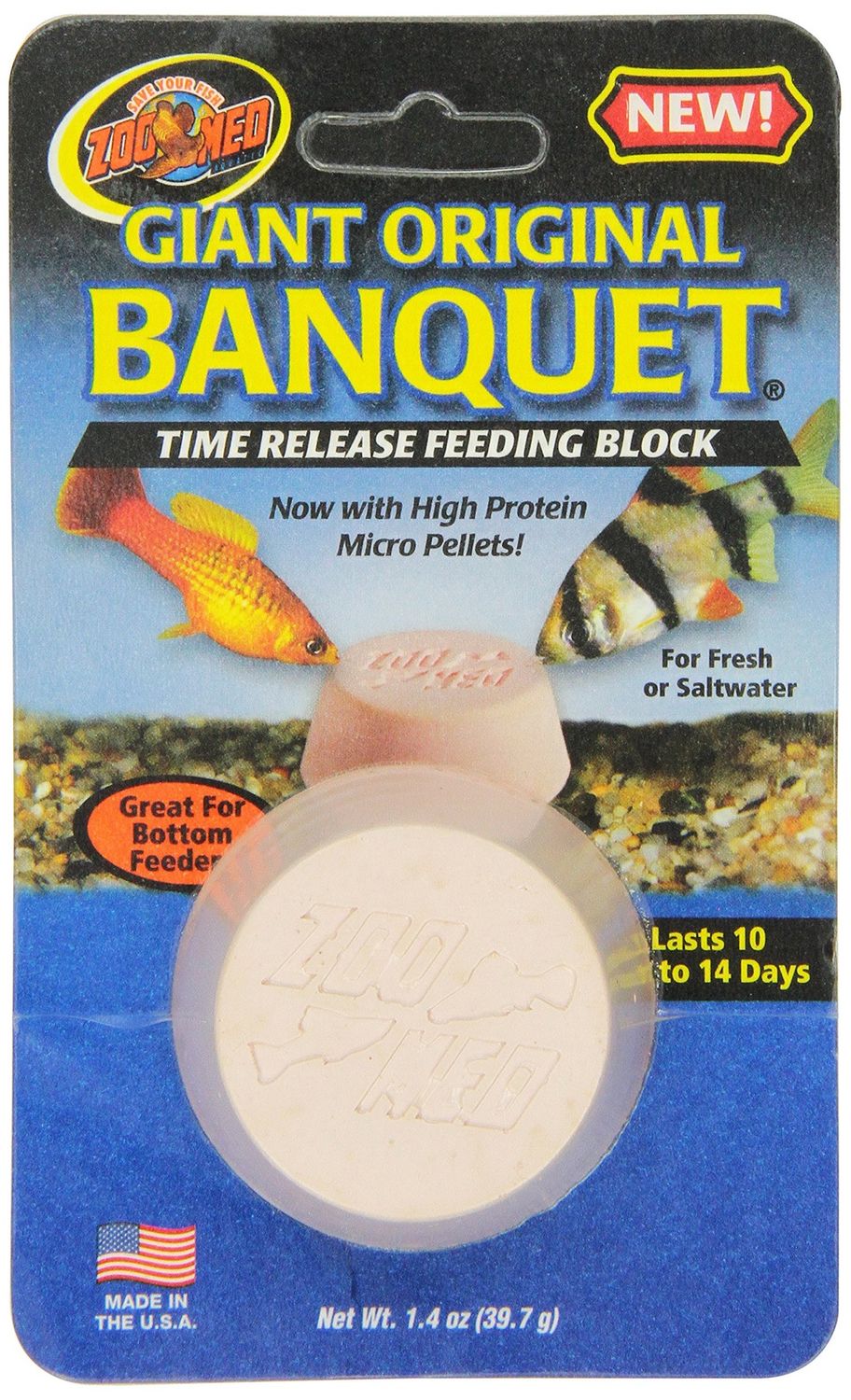 Zoo Med Orig Banquet 14 Day Feeding Block