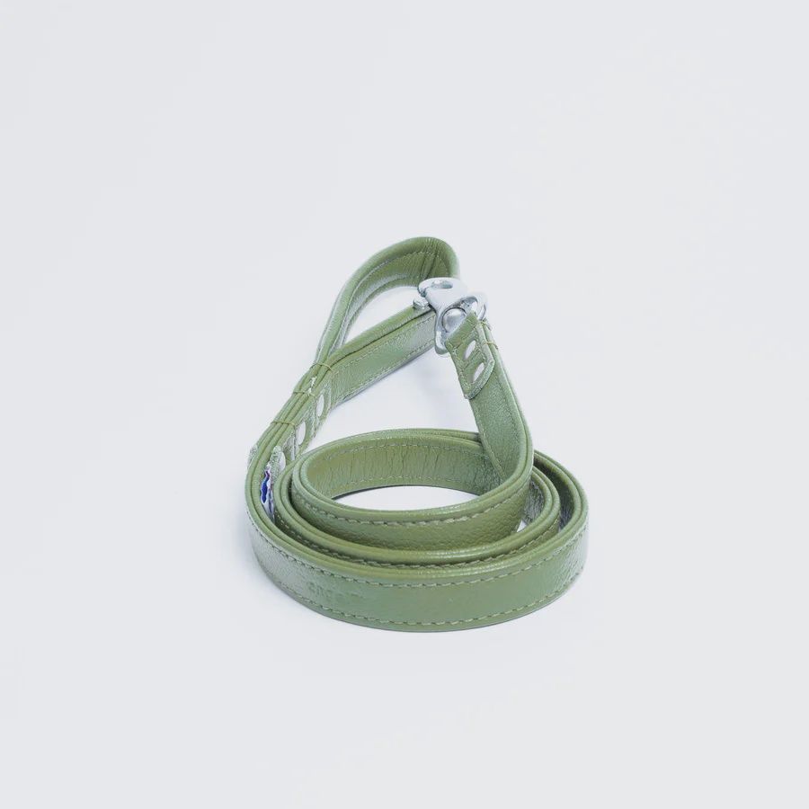 Angel Leather Alpine 48"x3/4" Olive Green