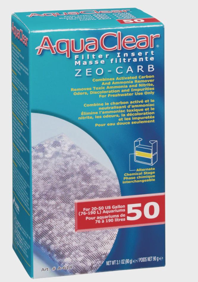Aqua Clear 50 Zeo-Carb 90g