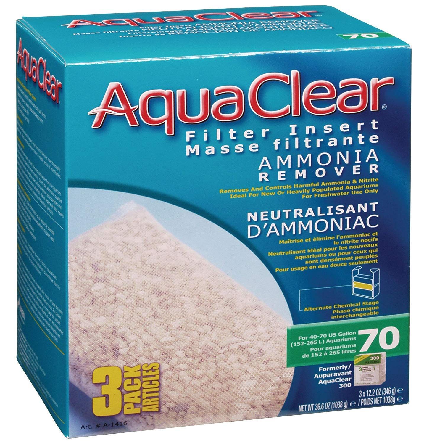 Aqua Clear 70 Ammonia Rid