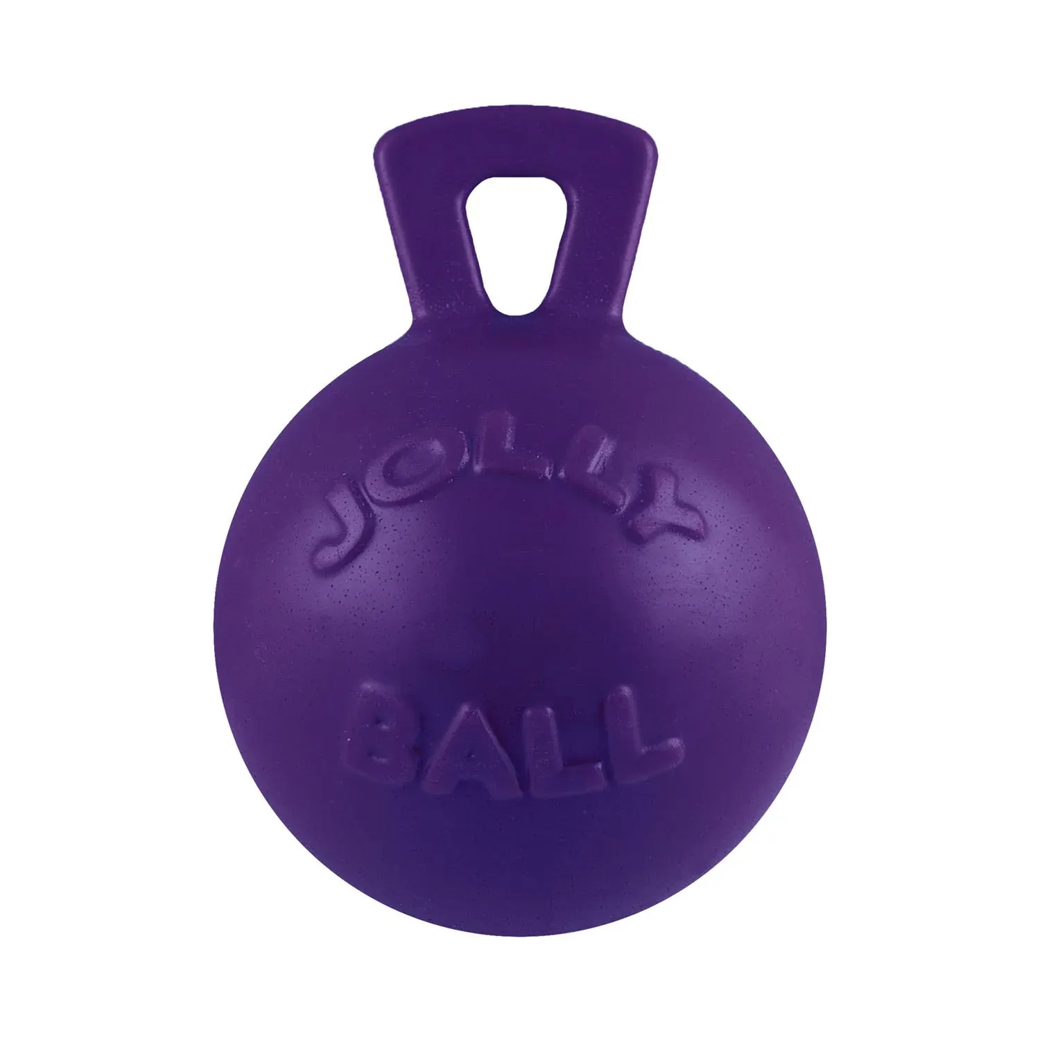 Jolly Ball 4.5" Tug-N-Toss purple