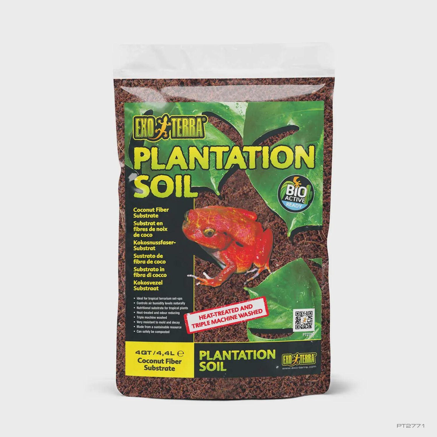 Exo Terra Plantation Soil Loose Coconut Fibre Substrate 4.4L