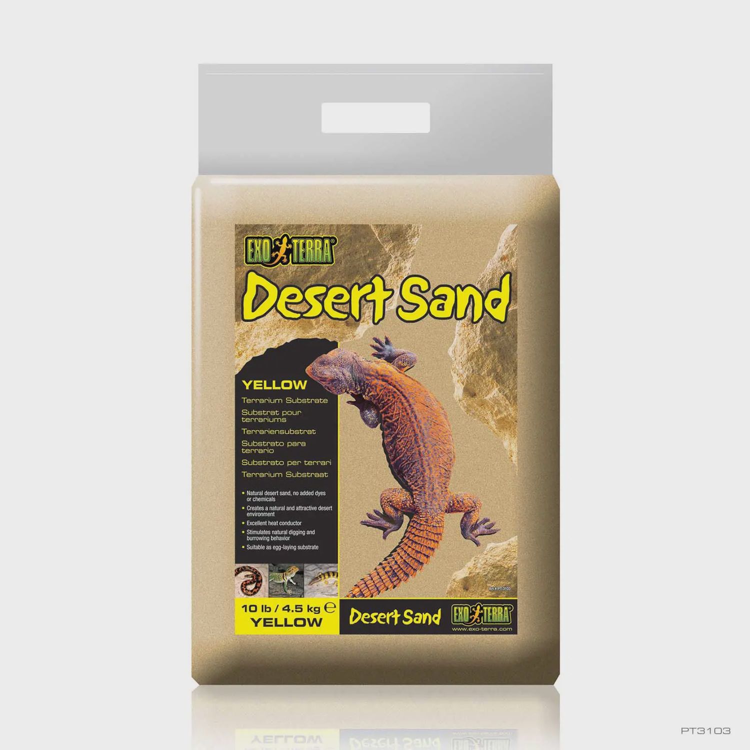 ExoTerra Dessert Sand yellow 4.5kg