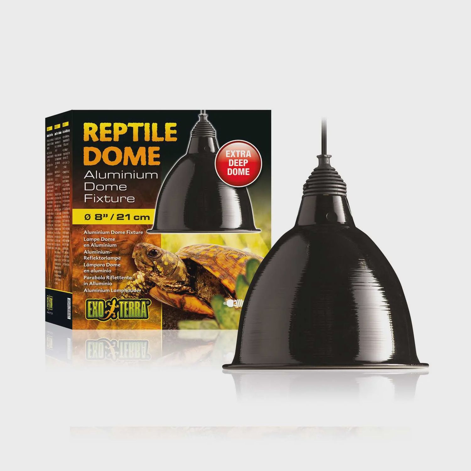 Exo Terra Aluminum Dome Fixture Lg