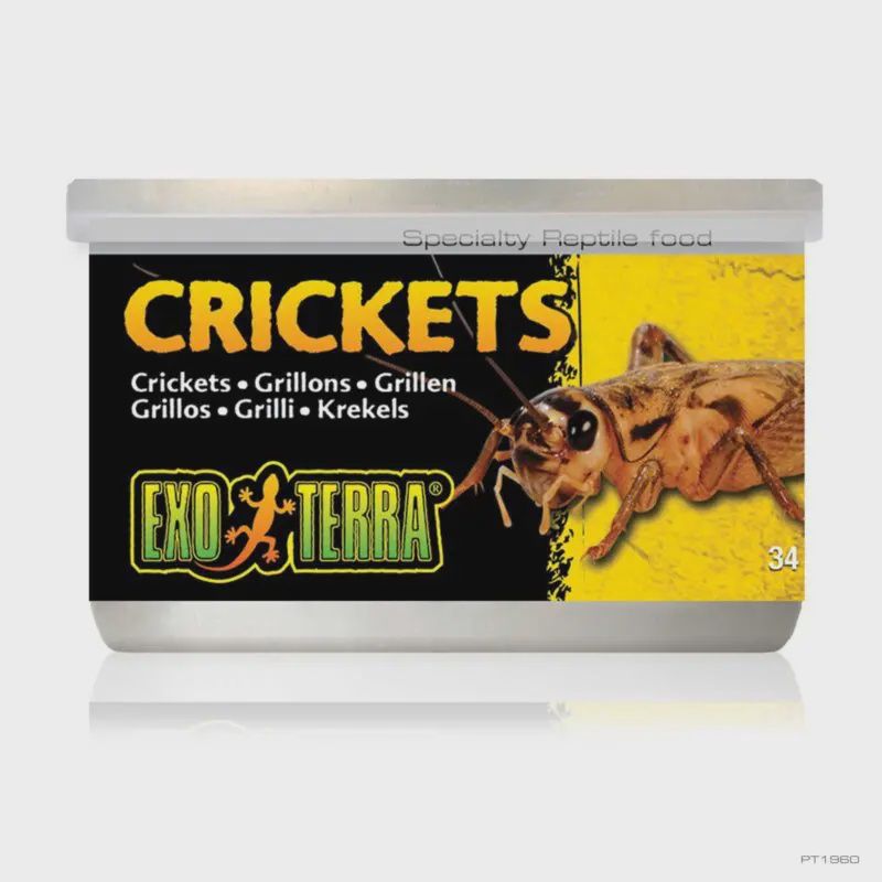Exo Terra Canned Crickets 34g