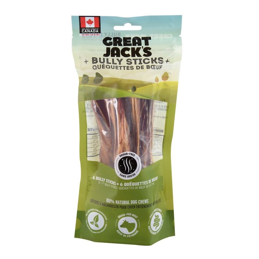 Great Jacks Bully Stix 12" 4pk