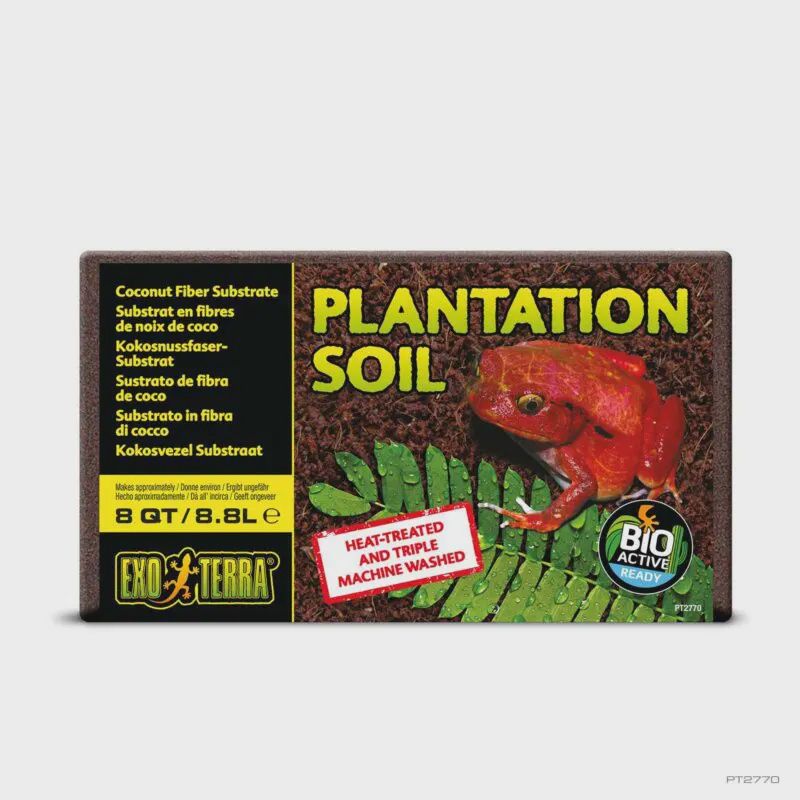 Exo Terra Plantation Soil Coco Fiber Substrate 8.8L