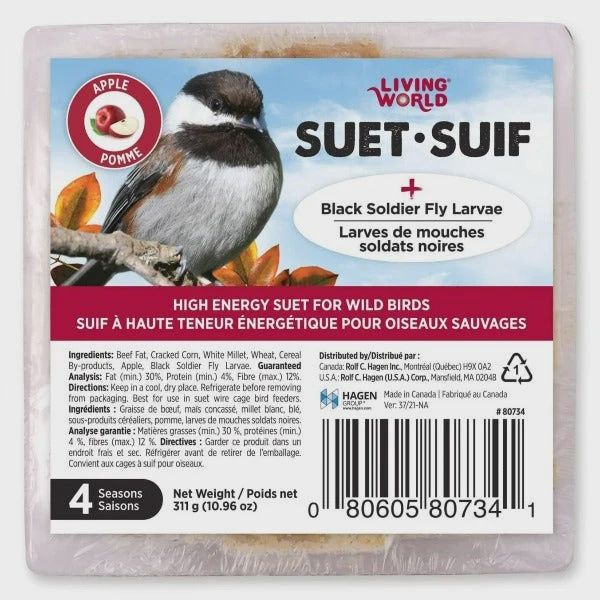 LW Wild Bird Suet Apple 311g