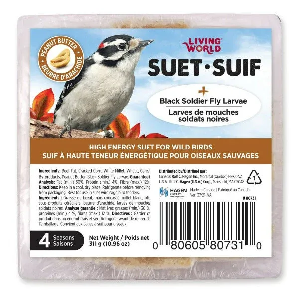 LW Wild Bird Suet Peanut Butter 311g