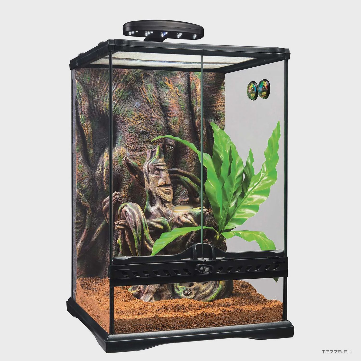 Exo Terra Terrarium w/Background 20cx20x30cm