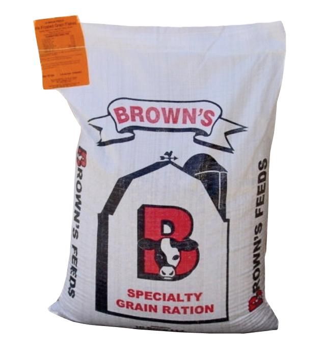 Browns Milk Frosted Grain Flakes 18kg