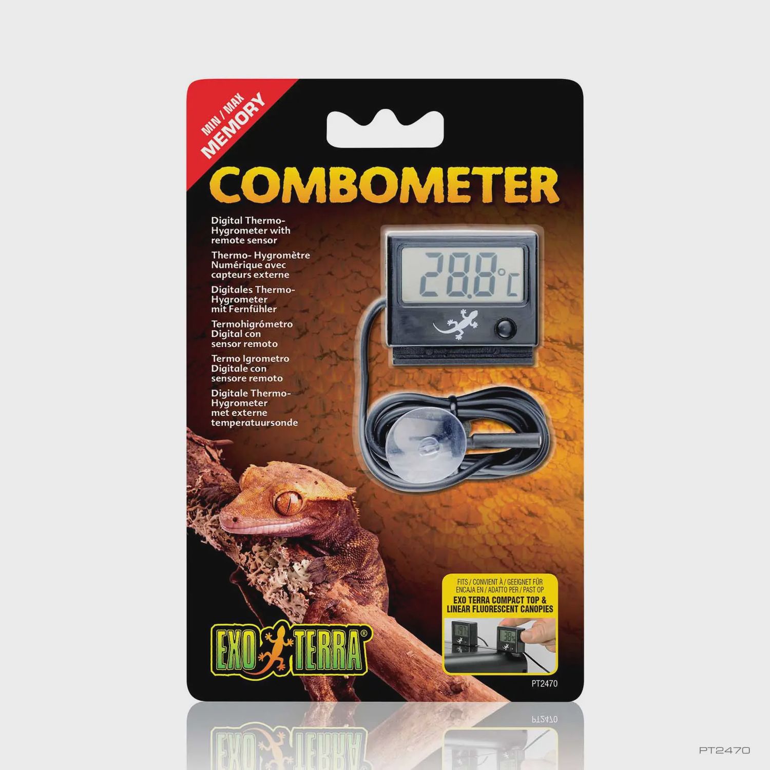 Exo Terra LED Hygro/Thermo Meter Combo