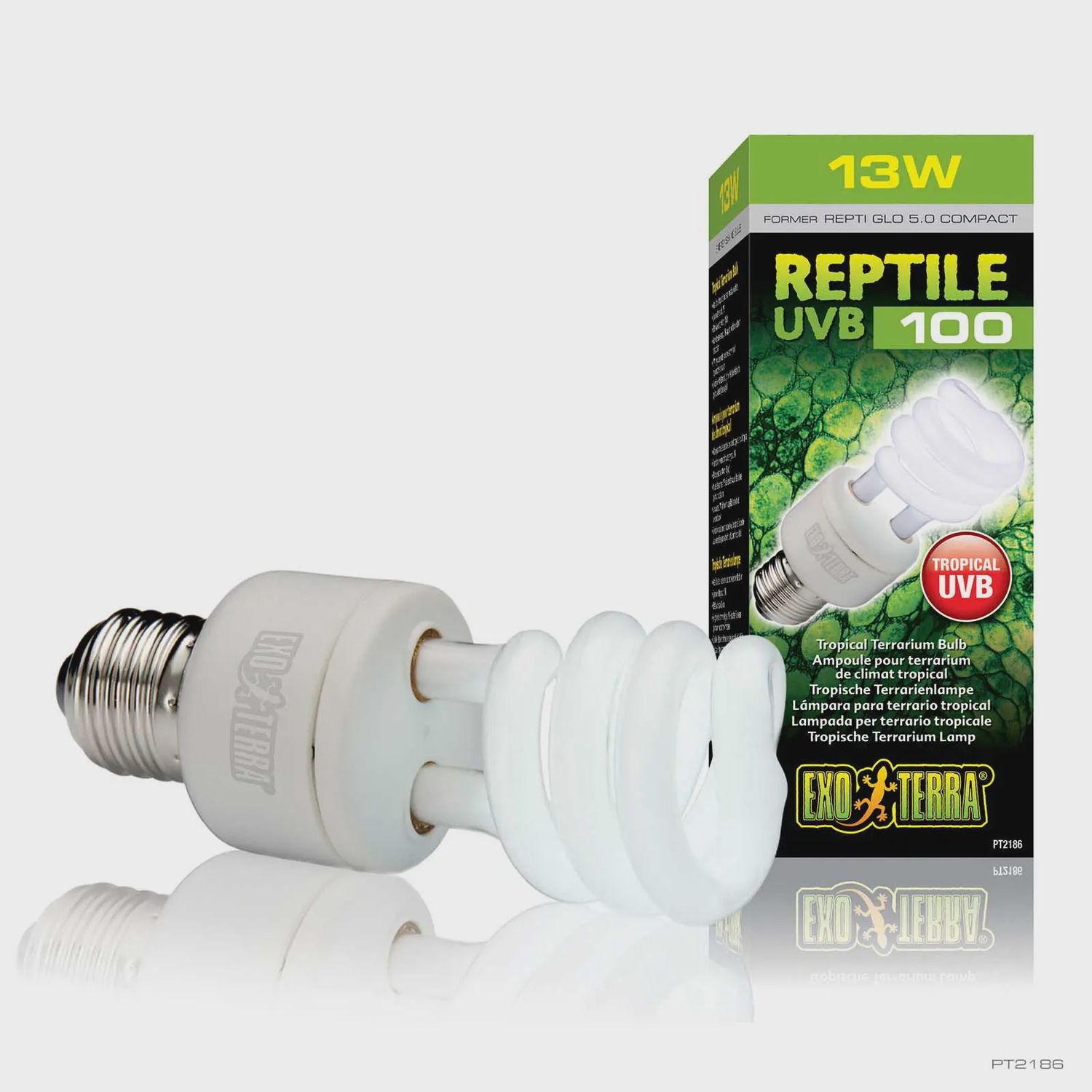 Exo Terra UVB 100 Tropic Terrarium Bulb 110V 13W