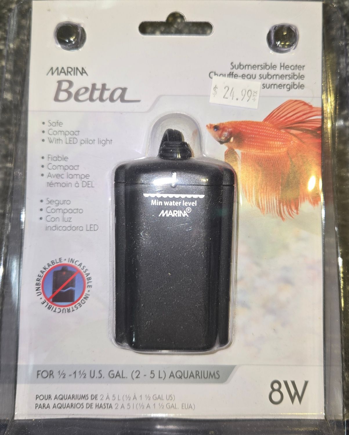 Marina Betta Heater 8W