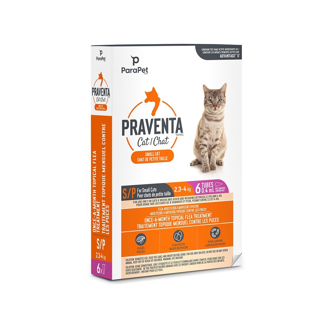 Praventa Small Cat 3pk
