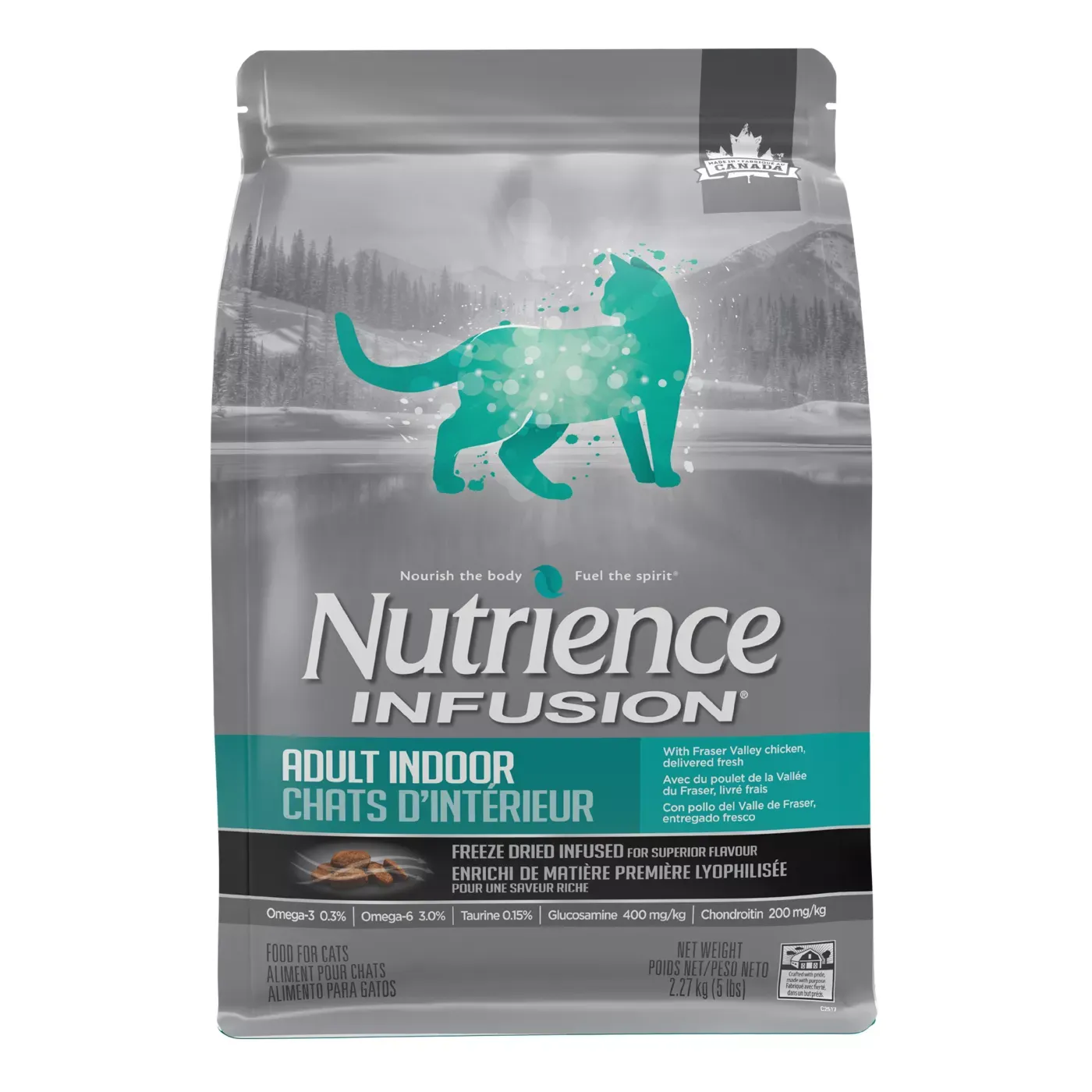 Nutrience Infusion Adult Indoor Cat Chicken 2.27kg