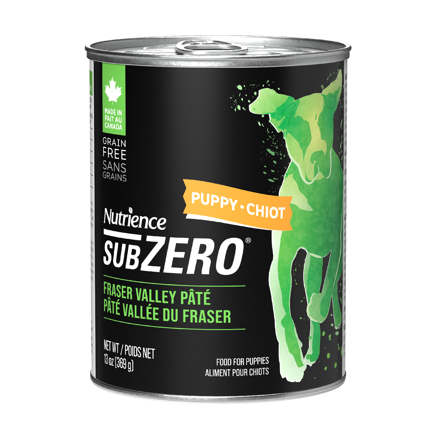 Nutrience GF Sub Zero Fraser Valley Puppy Canned Food 369g